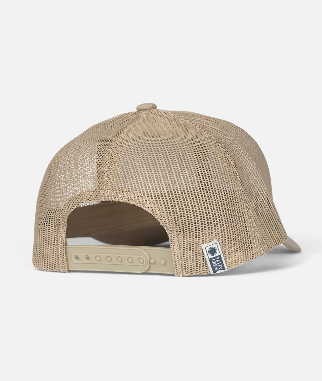 Salty Crew - Topstitch Retro Trucker - Khaki