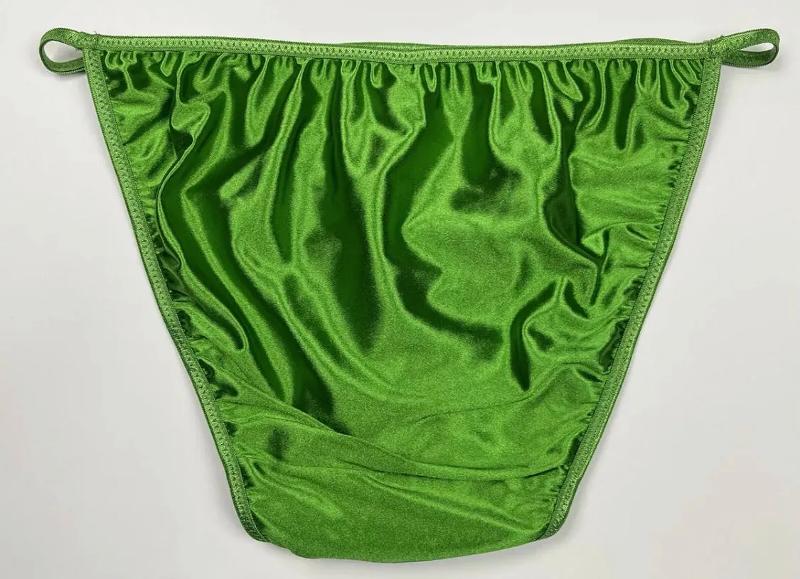 Satin String Bikini