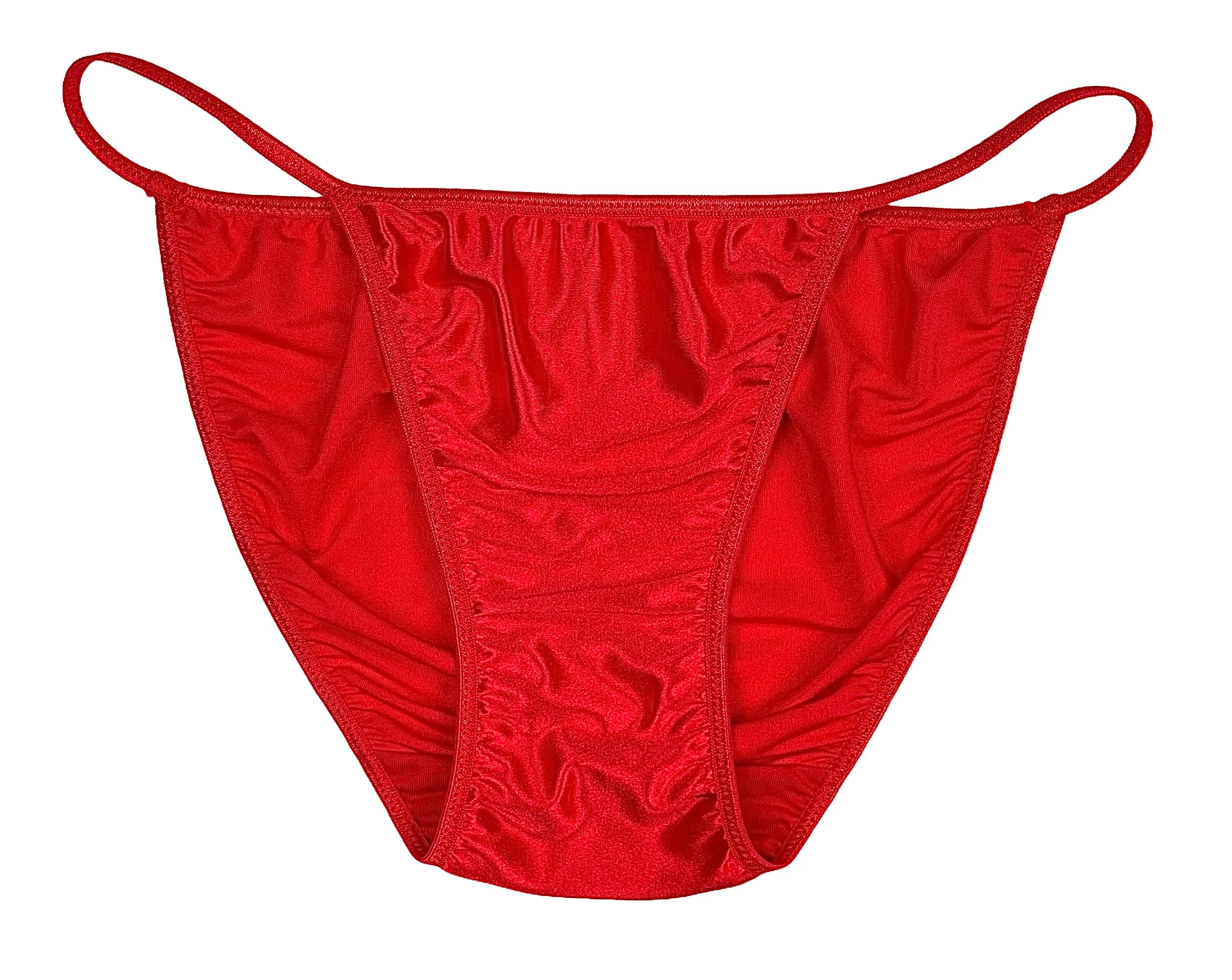 Satin String Bikini