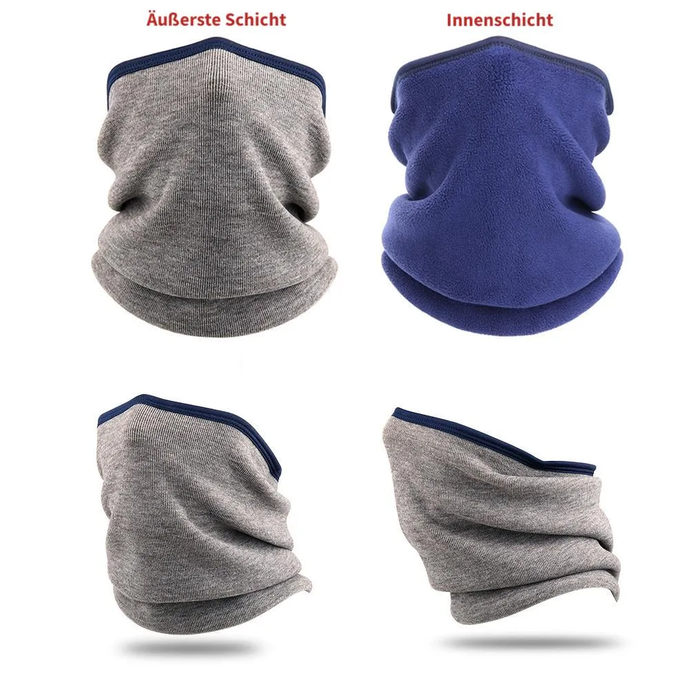 Schlauchschal Sport Reversible </br> Beige & Blue