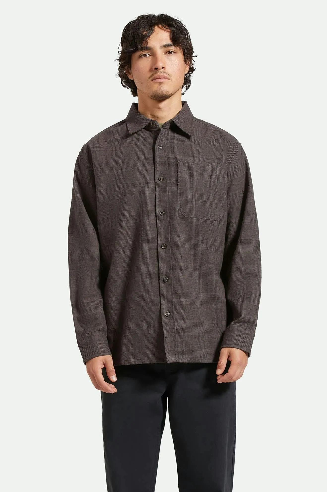 Selden L/S Overshirt - Mixed Tweed