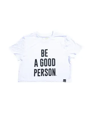 Signature Crop Top - White
