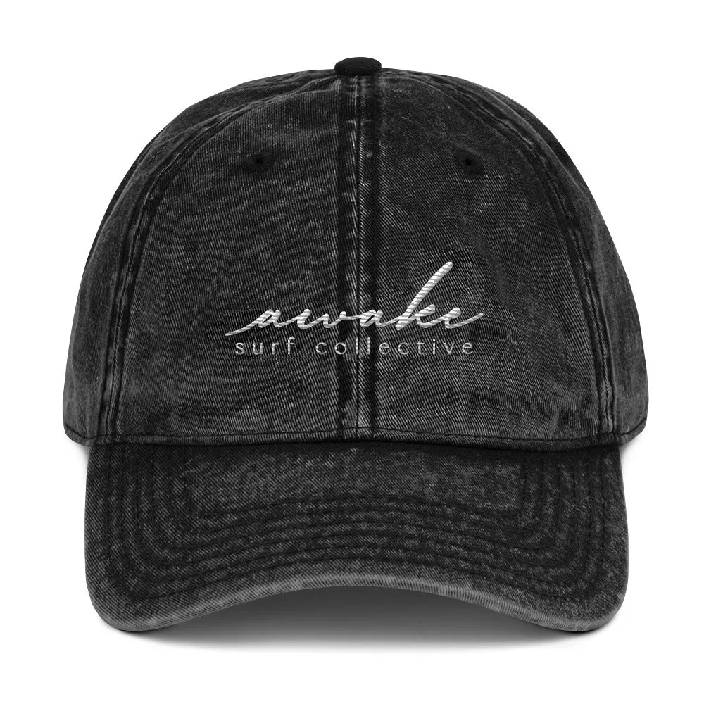 Signature Logo Vintage Hat