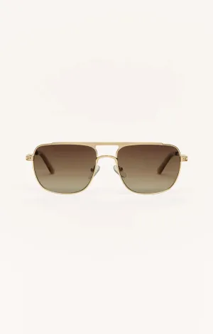 Skyline Sunglasses Gold Gradient