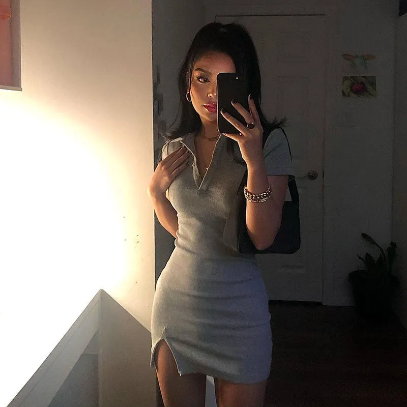 Sleek and Chic All-Matching Dress