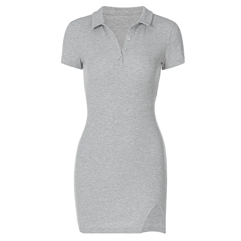 Sleek and Chic All-Matching Dress