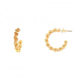 Small Woven Hoops