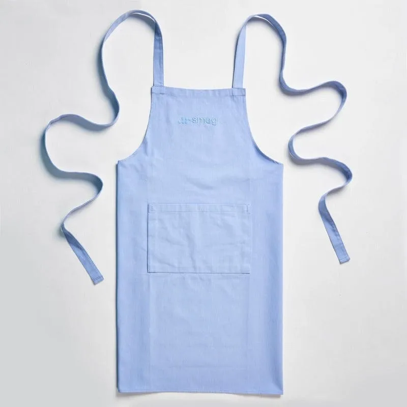 Smeg Apron Pastel Blue APR01PB