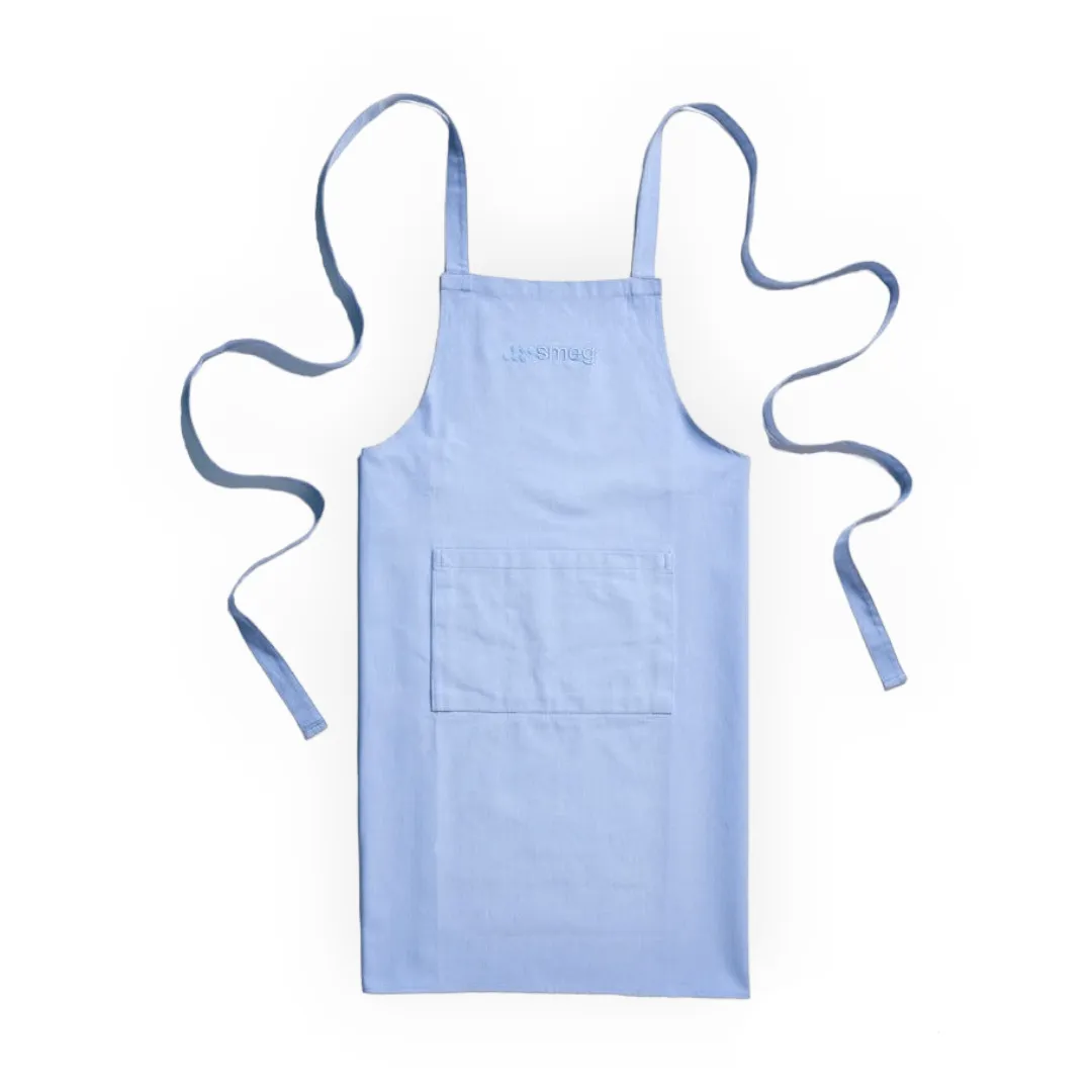 Smeg Apron Pastel Blue APR01PB