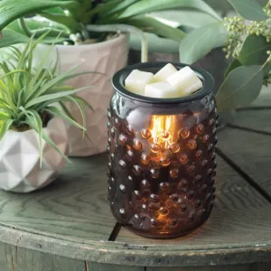 Smokey Hobnail Vintage Bulb Illumination Fragrance Warmer by Candle Warmers Etc.