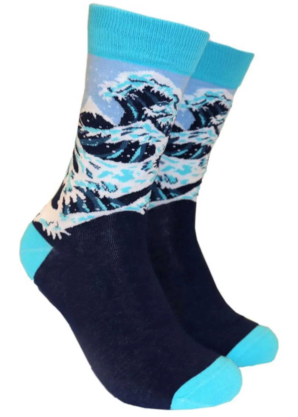 Soctopus The Wave Socks Navy