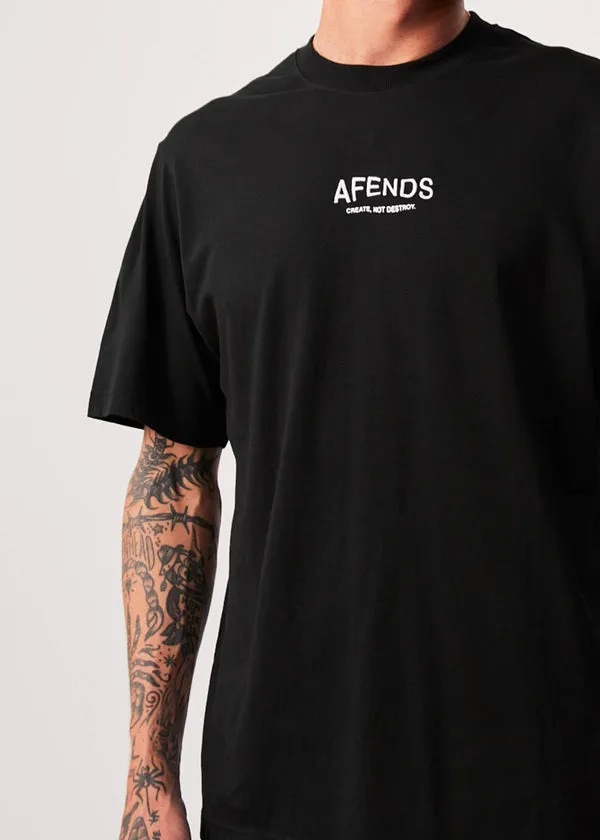 Spaced Recycled Retro T-Shirt