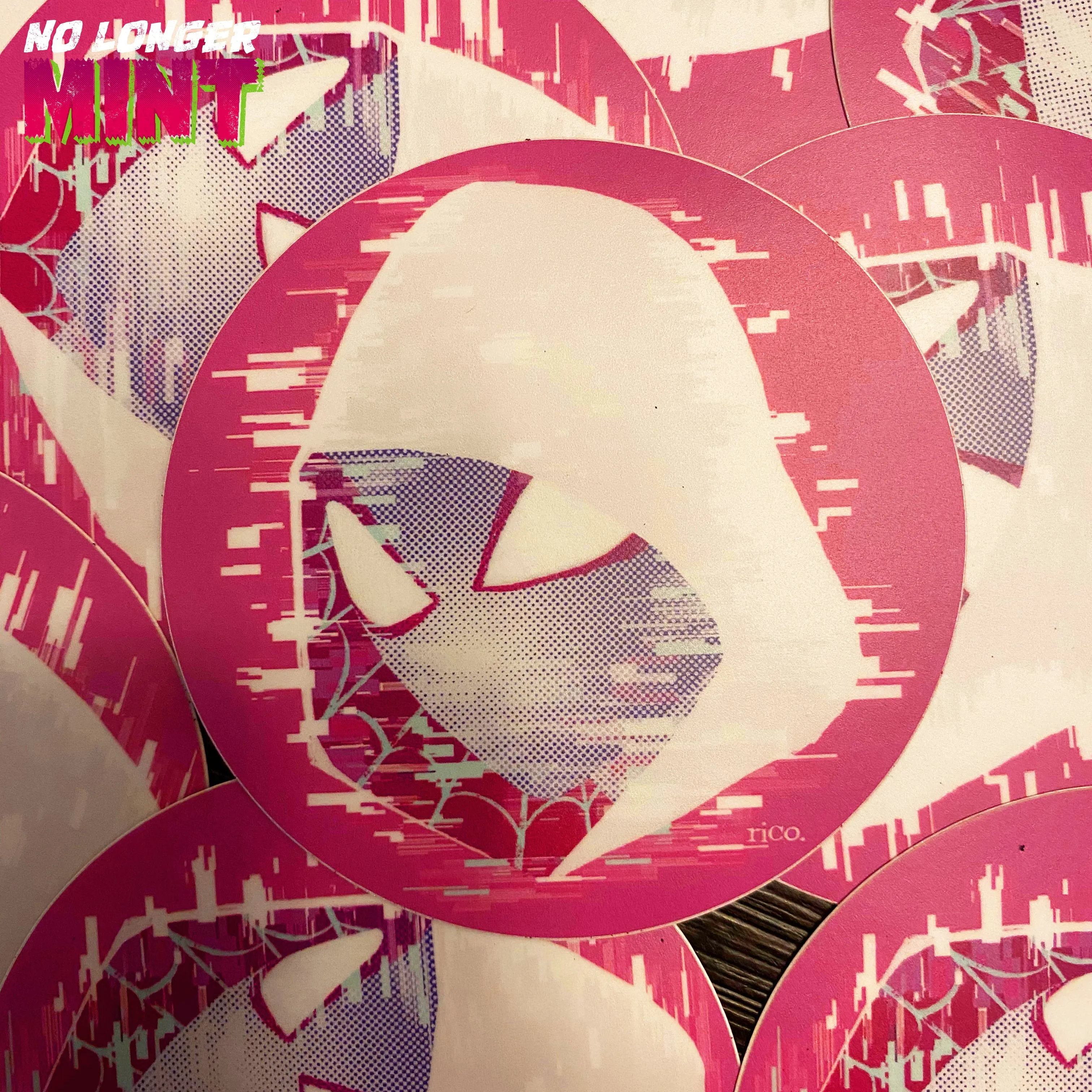 SPIDER-GWEN GLITCH sticker