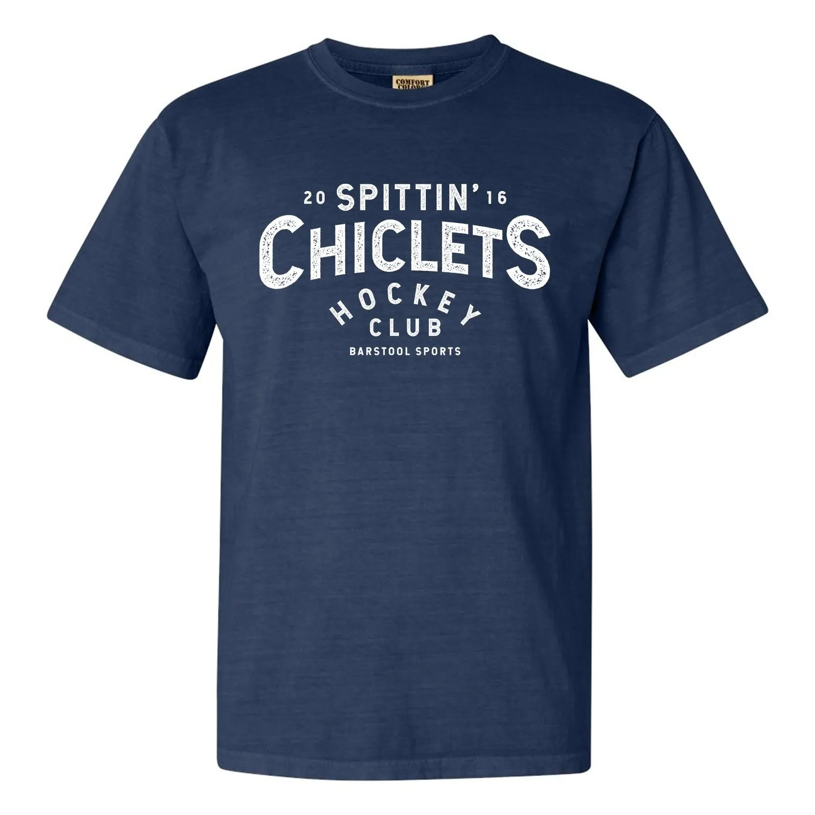 Spittin' Chiclets Hockey Club Shortsleeve Mens Shirt