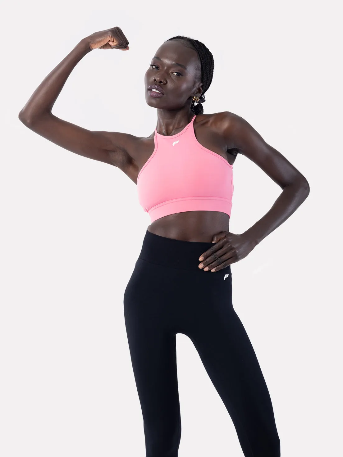 SPORTS BRA - DUSTY PINK KESI