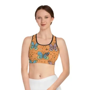 Sports Bra with Compression Fit and Exceptional Support