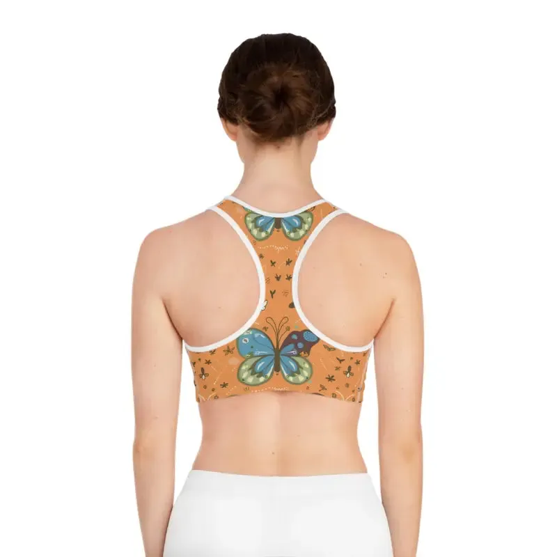Sports Bra with Compression Fit and Exceptional Support