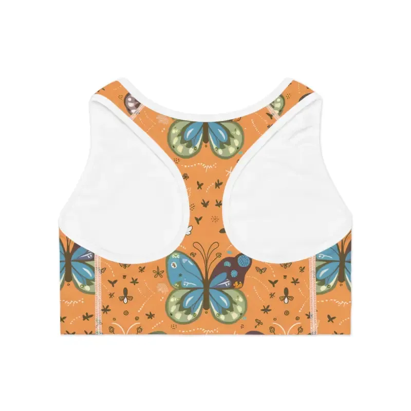 Sports Bra with Compression Fit and Exceptional Support
