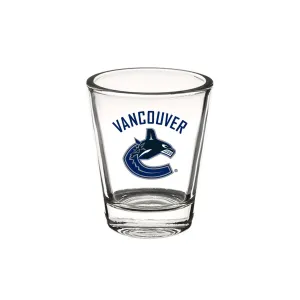 Sports Vault NHL Logo Shot Glass - Vancouver Canucks