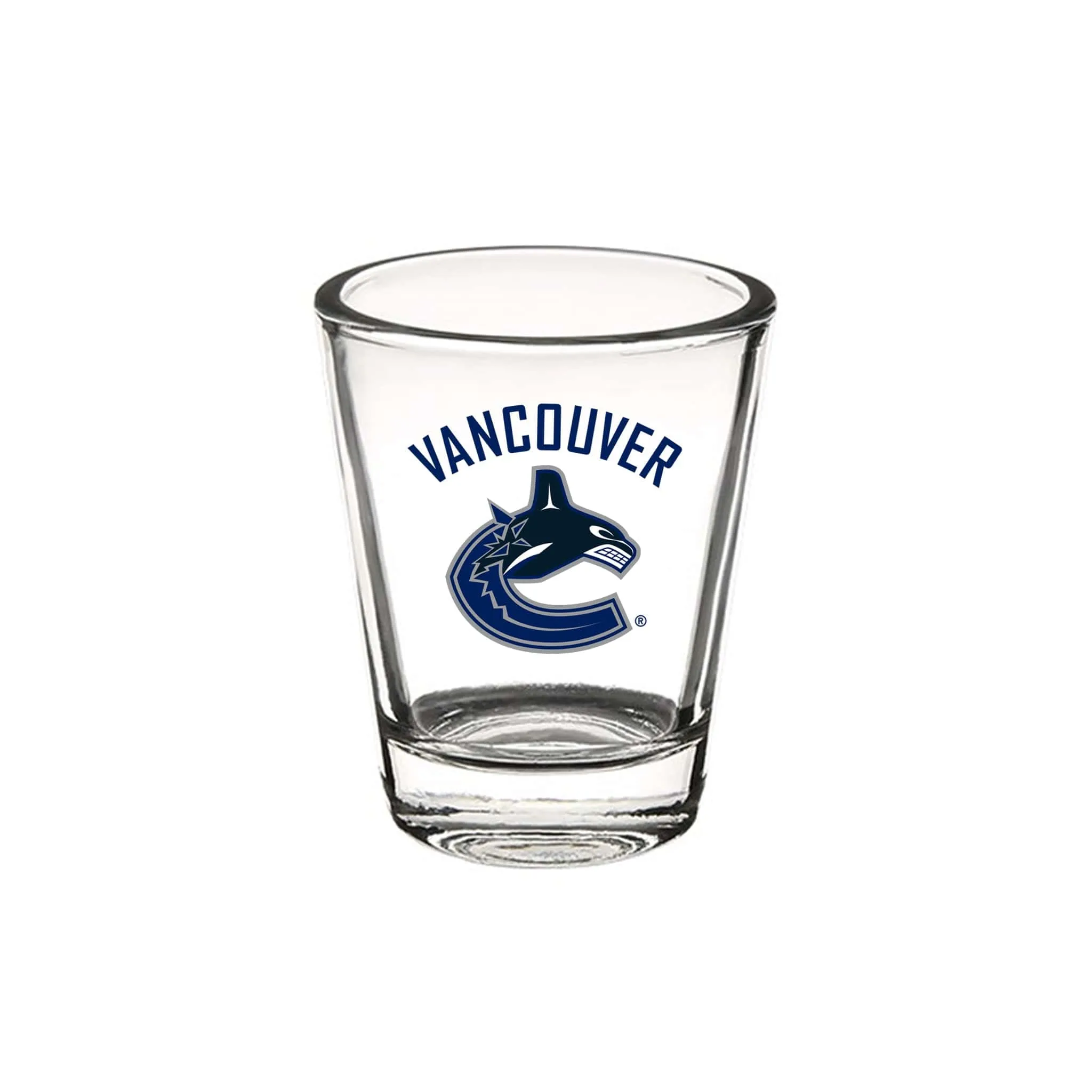 Sports Vault NHL Logo Shot Glass - Vancouver Canucks