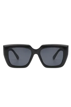 Square Retro Flat Top Cat Eye Fashion Sunglasses