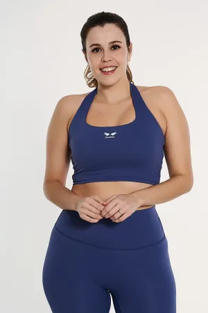 STAY BEAUTIFUL SECOND SKIN BLUE SPORT BRA