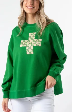 Stella and Gemma emerald sweater