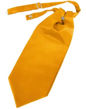 Tangerine Luxury Satin Cravat
