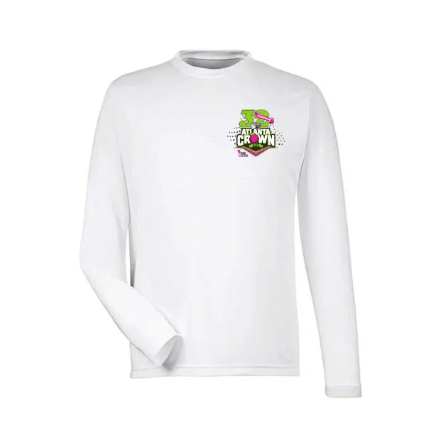 Team 365 Zone Performance Long Sleeve Shirts Atlanta Crown
