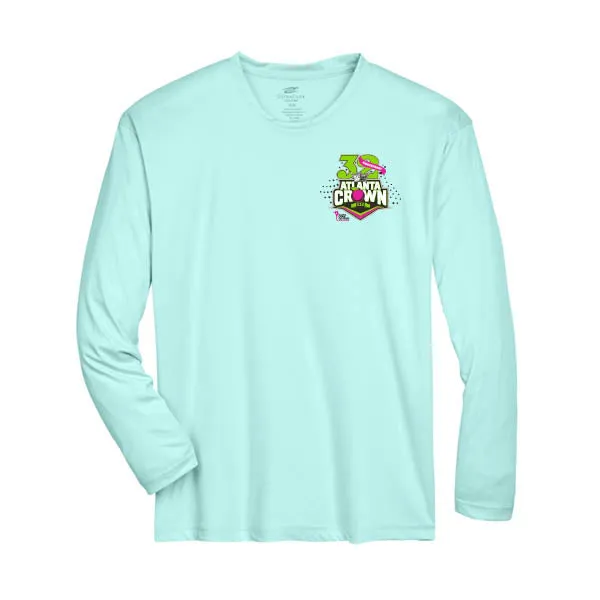 Team 365 Zone Performance Long Sleeve Shirts Atlanta Crown