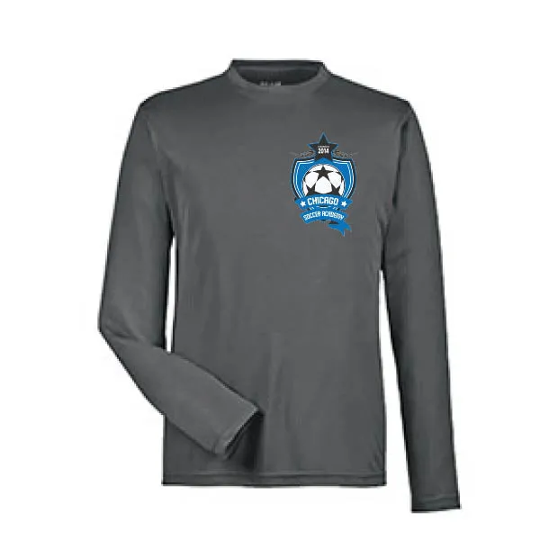 Team 365 Zone Performance Long Sleeve Shirts Chicago Soccer Academy