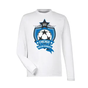 Team 365 Zone Performance Long Sleeve Shirts Chicago Soccer Academy