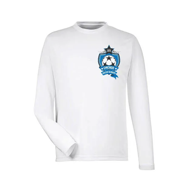 Team 365 Zone Performance Long Sleeve Shirts Chicago Soccer Academy