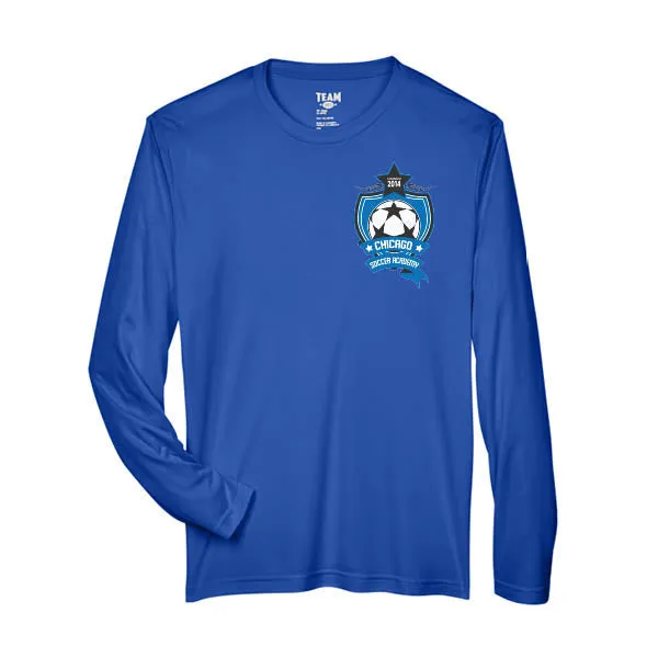 Team 365 Zone Performance Long Sleeve Shirts Chicago Soccer Academy