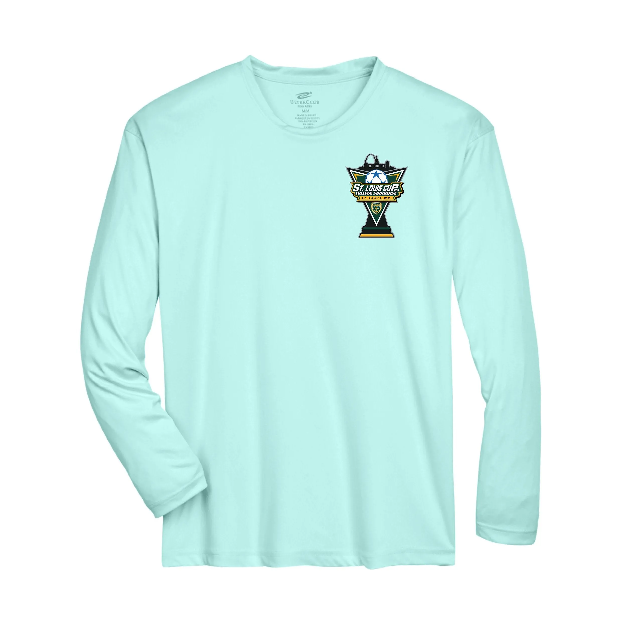 Team 365 Zone Performance Long Sleeve Shirts St. Louis Cup College Showcase