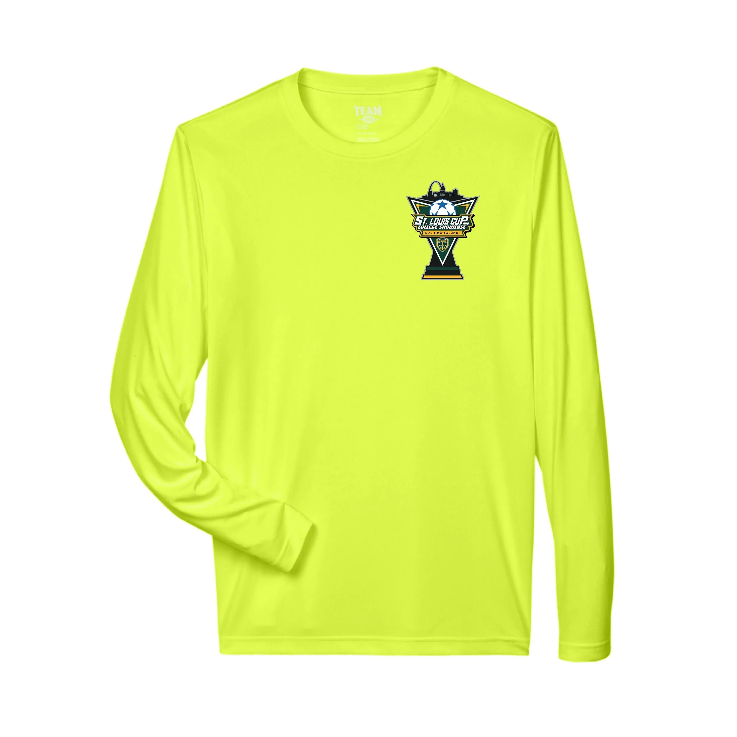 Team 365 Zone Performance Long Sleeve Shirts St. Louis Cup College Showcase