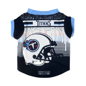 Tennessee Titans Pet Performance Tee Shirt Size M