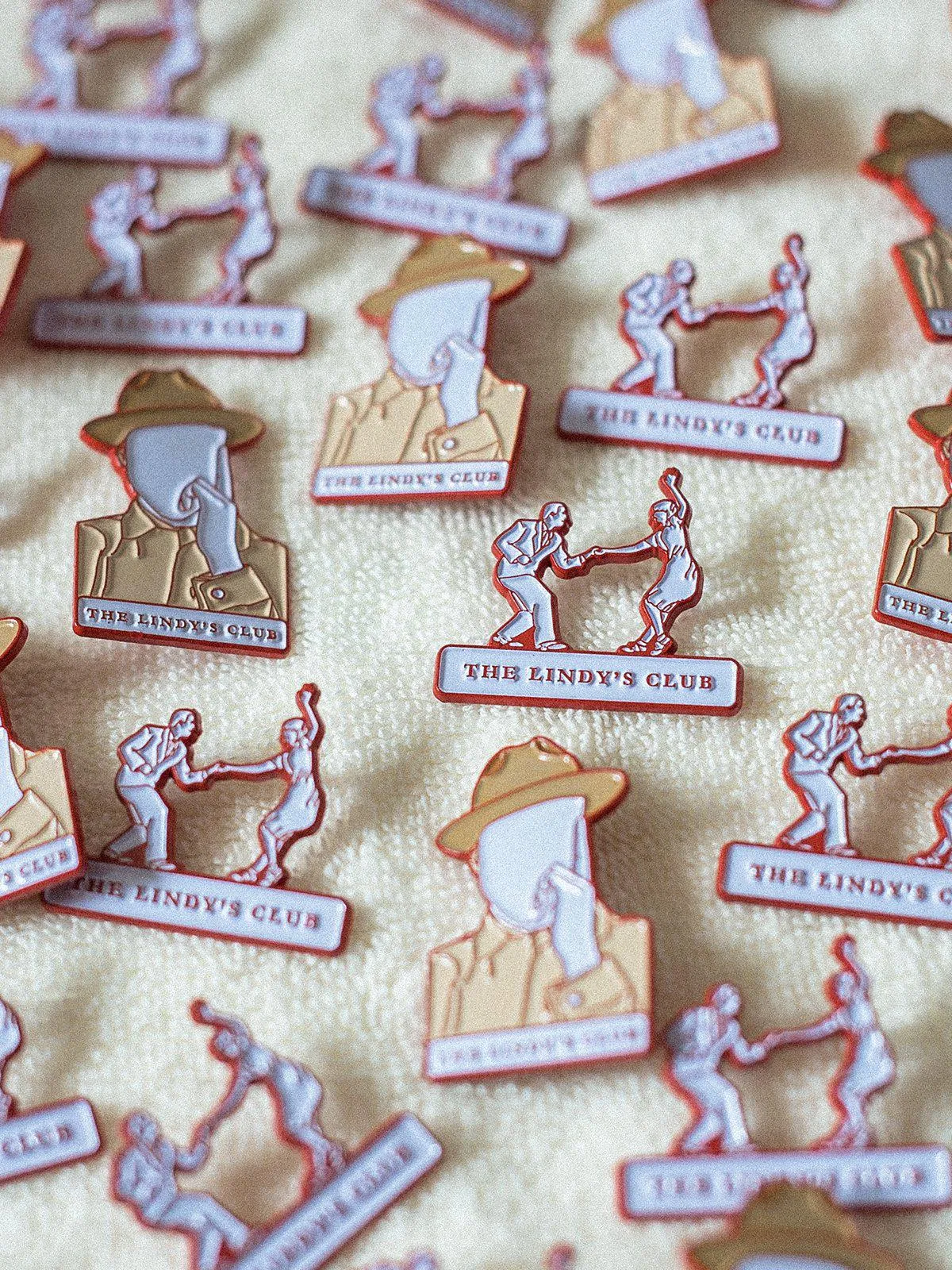 The Lindy's Club Enamel Pin