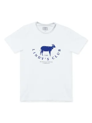 The Lindy's Club Linoa Tee White