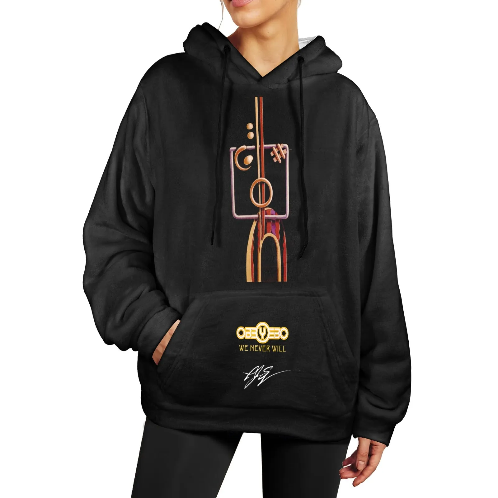 The Musician Women's Flannel Hoodie
