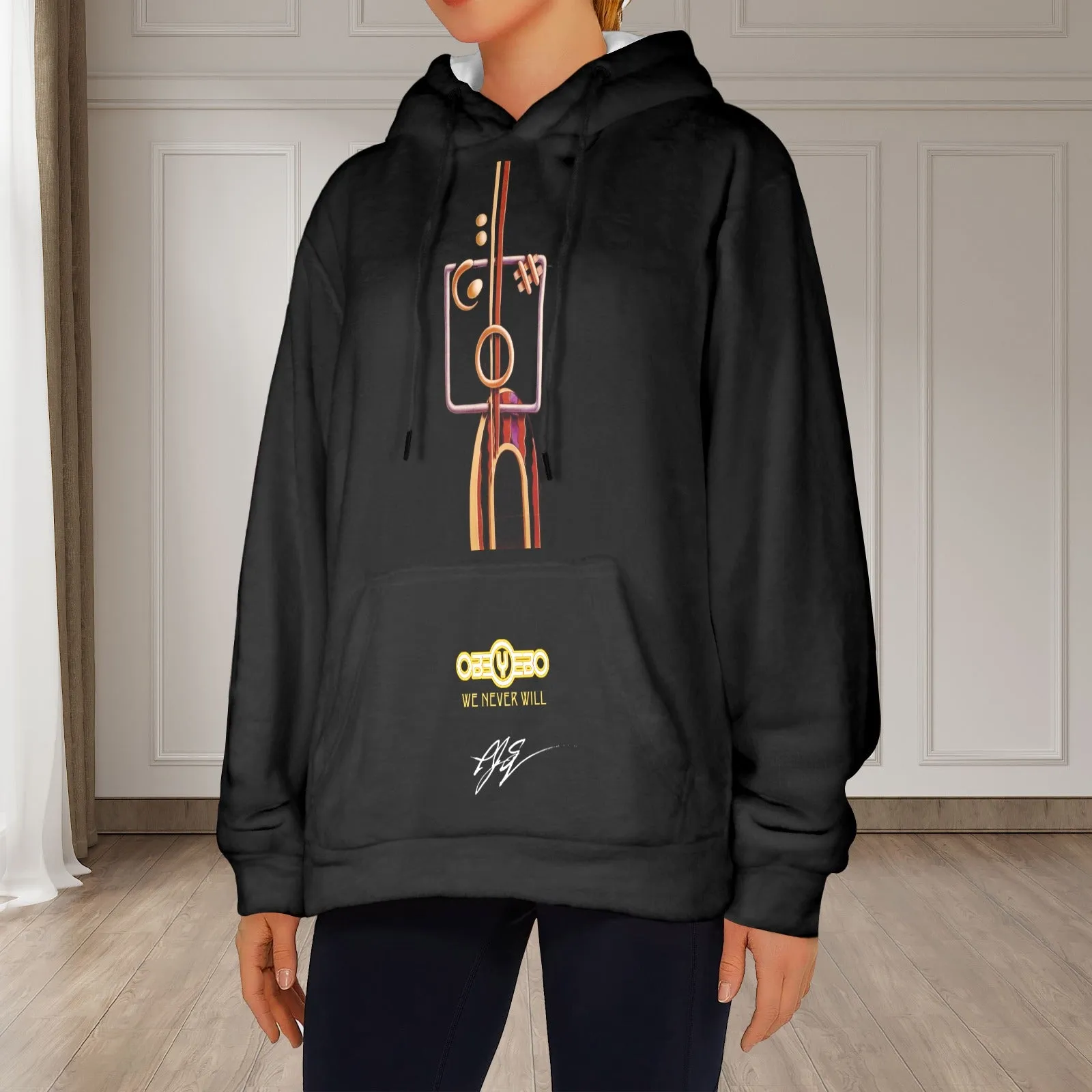 The Musician Women's Flannel Hoodie