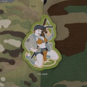 THOMPSON GIRL PINUP MORALE PATCH