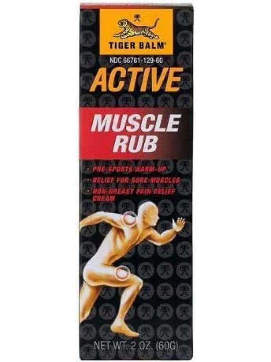 Tiger Balm, Tiger Muscle Rub, 2 oz