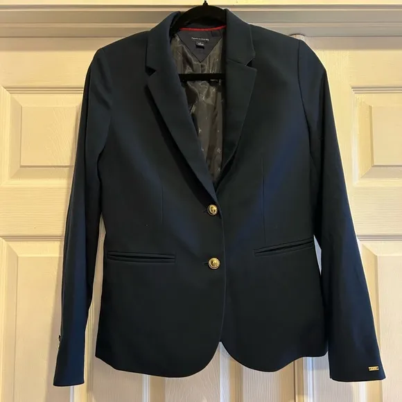 Tommy Hilfiger Women's Navy Blazer