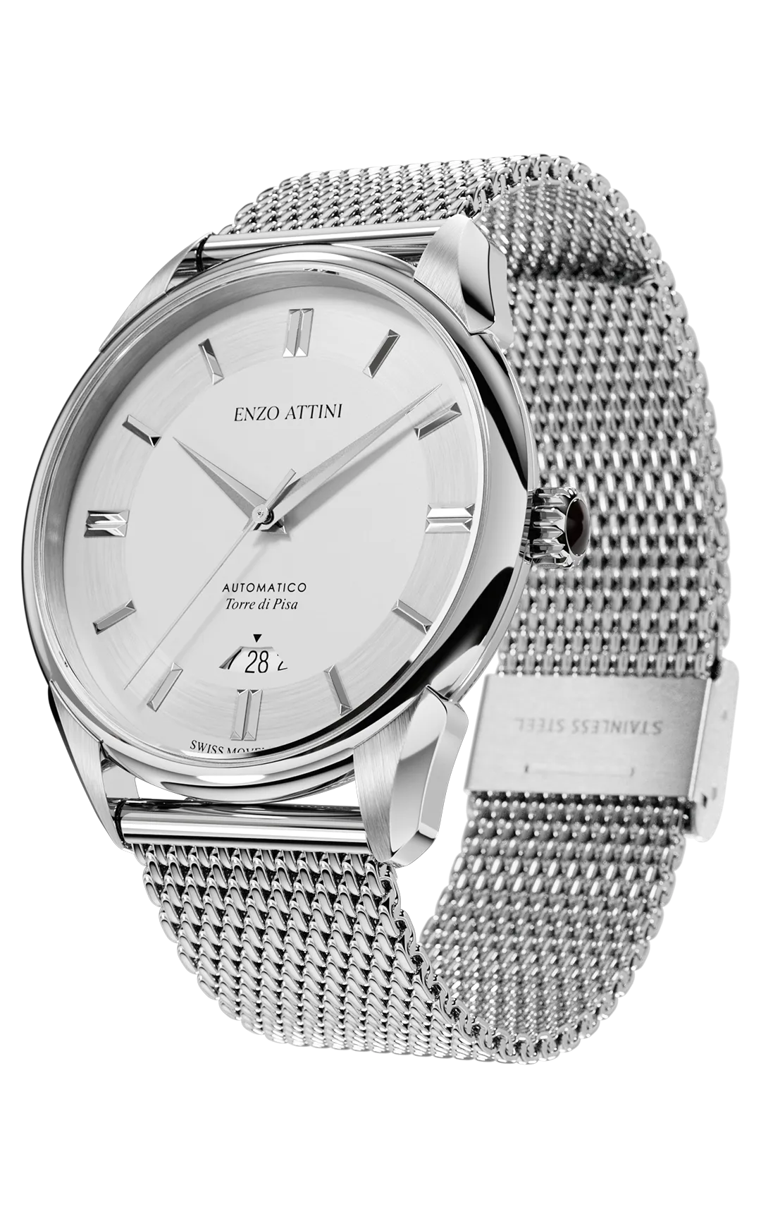 Torre di Pisa Automatic - Mesh Strap / Swiss Movement