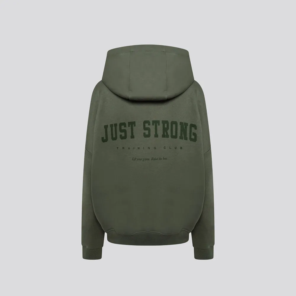 Training Club Oversized Hoodie - Washed Olive