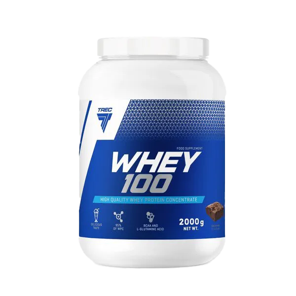 Trec Nutrition Whey 100 (Tub), Vanilla 2000g