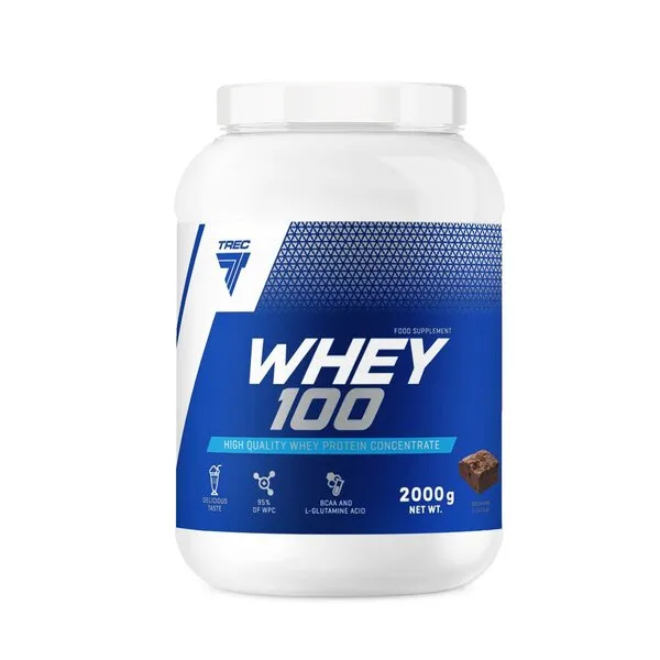 Trec Nutrition Whey 100 (Tub), Vanilla 2000g