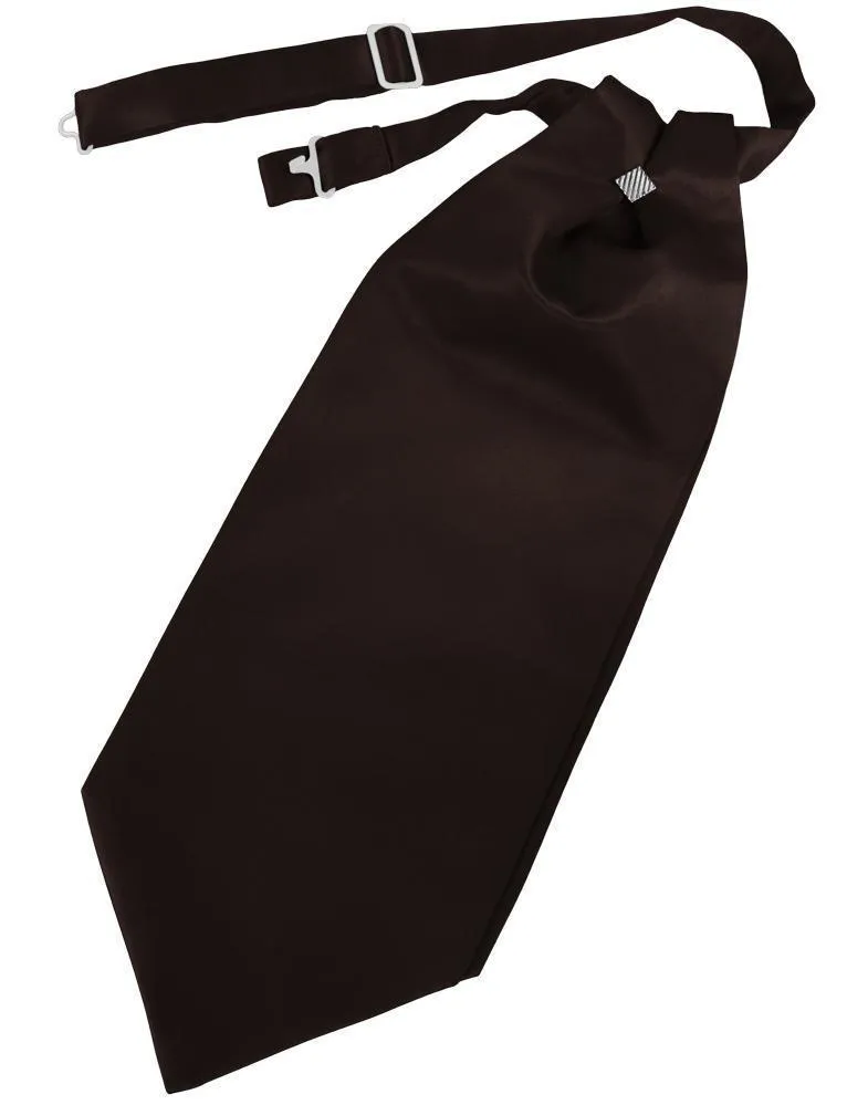 Truffle Solid Satin Kids Cravat