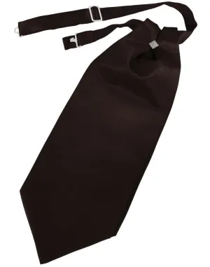 Truffle Solid Satin Kids Cravat